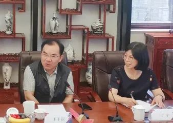 扬州市旅游协会王玉新会长一行走进北京市隆安（扬州）律师事务所