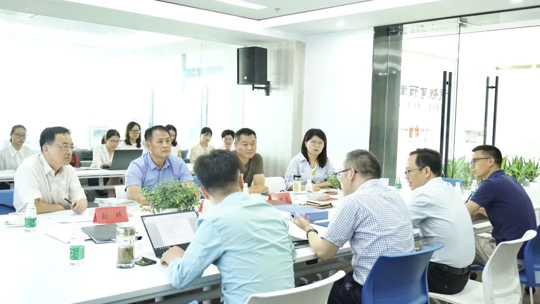 芜湖市司法局项丰年局长率队到隆安（芜湖）律师事务所调研，督查“三个以案”警示教育工作的学习落实情况