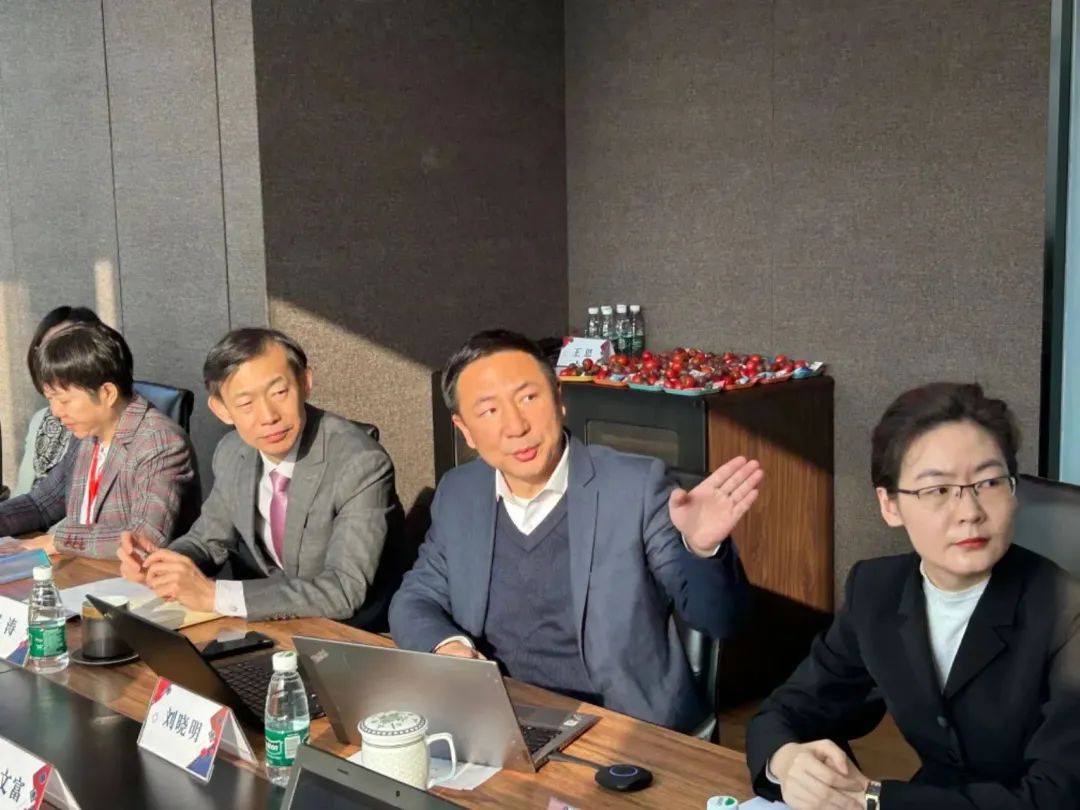 隆安新闻丨北京物资学院法学院领导莅临隆安律所交流座谈